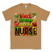 Toasted Coconut Black strong proud Nurse juneteeenth Classic Tee - Zillion Design Studio