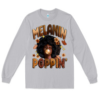 Moon Dust melanin poppin Long Sleeve Tee - Zillion Design Studio