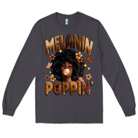 Smoke melanin poppin Long Sleeve Tee - Zillion Design Studio