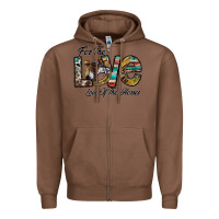 Chestnut for the love love of the horses Zipper Hoodie - CowhideDigitalArt