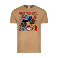 Vintage Camel red white boom monster truck Vintage Tee - RanaPortraitStore