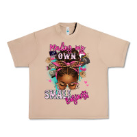 Burro minding my own small business afro messy bun Urban Heavy Tee - texasbilliewilder