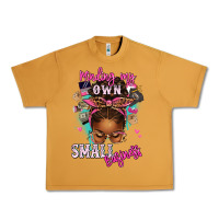 Peanut Butter minding my own small business afro messy bun Urban Heavy Tee - texasbilliewilder