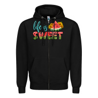 Black life is sweet Zipper Hoodie - HRA Design Shop