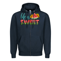 Navy life is sweet Zipper Hoodie - HRA Design Shop