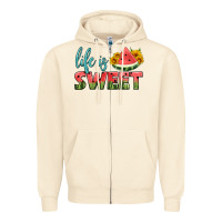 Sandshell life is sweet Zipper Hoodie - HRA Design Shop