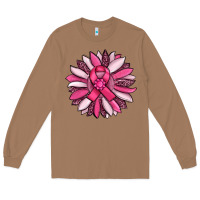 Toasted Coconut breast awareness cancer pink sunflower Long Sleeve Tee - RanaPortraitStore