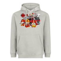 Moon Dust fire truck gnomes Heavyweight Hoodie - Artiststas