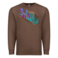 Chestnut cowboy hat Premium Sweatshirt - AdoDesignShop