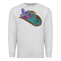 Cowboy Hat Premium Sweatshirt | Teevron