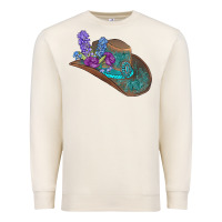 Sandshell cowboy hat Premium Sweatshirt - AdoDesignShop