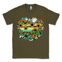 Army Green Pennsylvania State Map Classic Tee - RanaPortraitStore