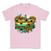 Bubblegum Pink Pennsylvania State Map Classic Tee - RanaPortraitStore