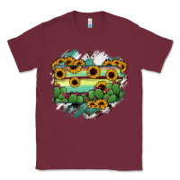 Burgundy Pennsylvania State Map Classic Tee - RanaPortraitStore