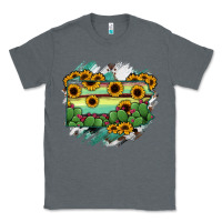 Charcoal Heather Pennsylvania State Map Classic Tee - RanaPortraitStore
