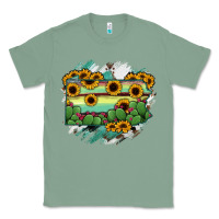 Sage Pennsylvania State Map Classic Tee - RanaPortraitStore