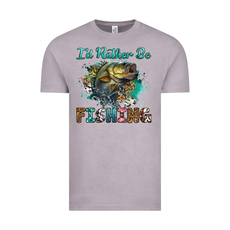 I'd Rather Be Fishing Vintage Tee by RanaPortraitStore | Teevron