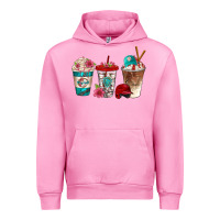 Fuchsia Pink western baseball coffee cups bbs Urban Hoodie - BundleAndBundleShop