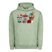 Pigment Oil Green western baseball coffee cups bbs Urban Hoodie - BundleAndBundleShop
