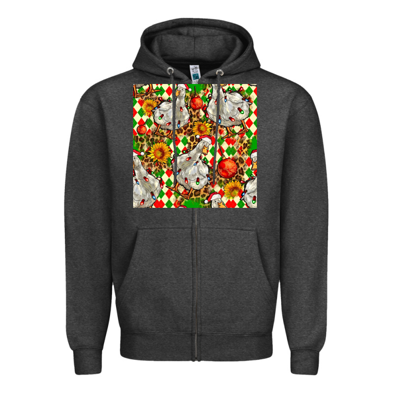 Christmas Leopard Duck Zipper Hoodie by FaDigitalArtStudio | Teevron