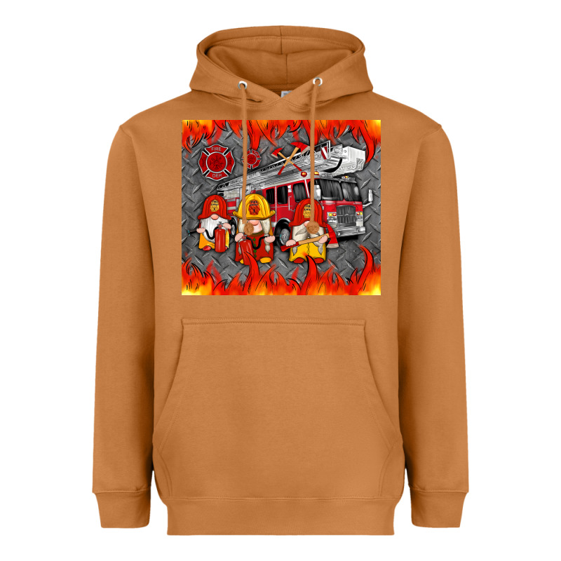 Fire Truck Gnomes Heavyweight Hoodie by Artiststas | Teevron