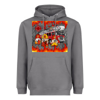 Storm fire truck gnomes Heavyweight Hoodie - Artiststas