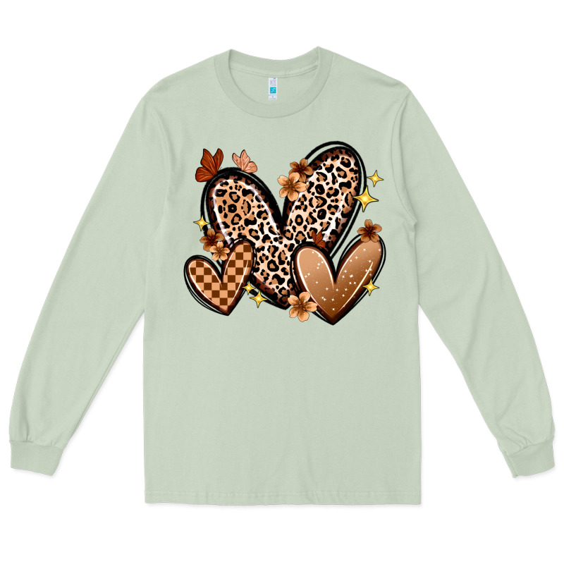Melanin Hearts Long Sleeve Tee by Zillion Design Studio | Teevron