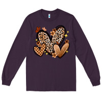 Plum melanin hearts Long Sleeve Tee - Zillion Design Studio