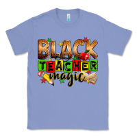 Colony Blue Black Teacher magic juneteenth Classic Tee - Zillion Design Studio