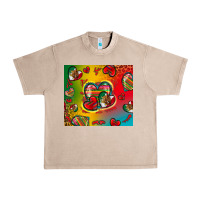 French Oak mexico hearts Urban Heavy Tee - Zillion Design Studio