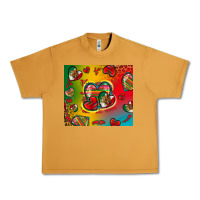 Peanut Butter mexico hearts Urban Heavy Tee - Zillion Design Studio