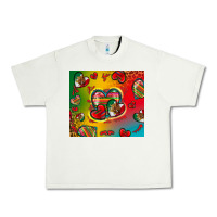 Pistachio mexico hearts Urban Heavy Tee - Zillion Design Studio