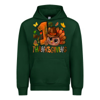Forest Green my first thanksgiving with turkey bbs Urban Hoodie - BundleAndBundleShop