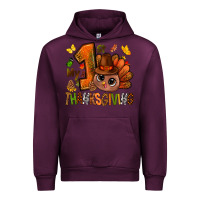 Mauve Wine my first thanksgiving with turkey bbs Urban Hoodie - BundleAndBundleShop