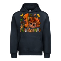 Navy my first thanksgiving with turkey bbs Urban Hoodie - BundleAndBundleShop
