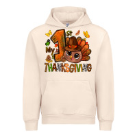 Sandshell my first thanksgiving with turkey bbs Urban Hoodie - BundleAndBundleShop