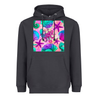 Smoke summer beach seamless pattern Heavyweight Hoodie - BundleAndBundleShop