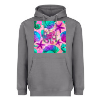 Storm summer beach seamless pattern Heavyweight Hoodie - BundleAndBundleShop