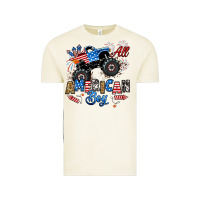 Vintage Arctic fourth of july monster truck all american boy Vintage Tee - RanaPortraitStore