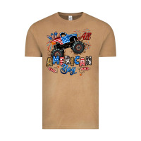 Vintage Camel fourth of july monster truck all american boy Vintage Tee - RanaPortraitStore