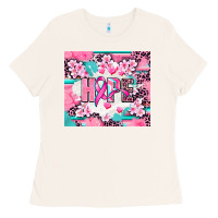 Bone hope breast cancer Ladies Tee - AdoDesignShop