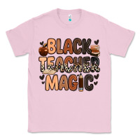 Bubblegum Pink Black Teacher magic juneteenth Classic Tee - Zillion Design Studio