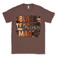 Chestnut Black Teacher magic juneteenth Classic Tee - Zillion Design Studio