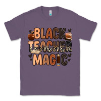 Lavender Black Teacher magic juneteenth Classic Tee - Zillion Design Studio