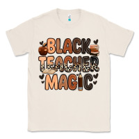 Natural Black Teacher magic juneteenth Classic Tee - Zillion Design Studio
