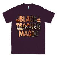 Plum Black Teacher magic juneteenth Classic Tee - Zillion Design Studio