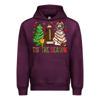Mauve Wine tis' the season american football christmas cakes bbs Urban Hoodie - BundleAndBundleShop