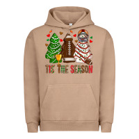 Pigment Burro tis' the season american football christmas cakes bbs Urban Hoodie - BundleAndBundleShop