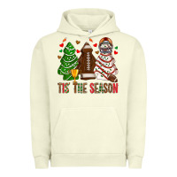 Pigment Pistachio tis' the season american football christmas cakes bbs Urban Hoodie - BundleAndBundleShop