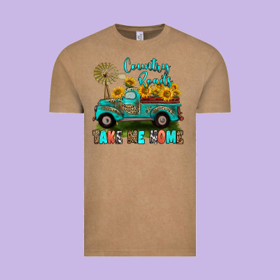 Vintage Tee country roads take me home